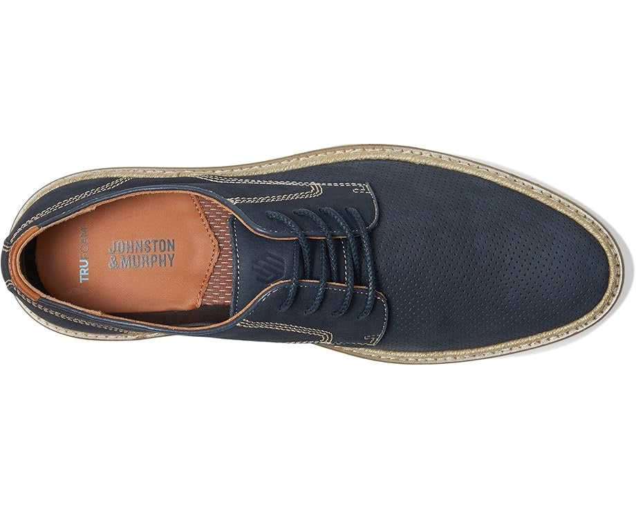 Johnston & Murphy Upton Perfed Plain Toe